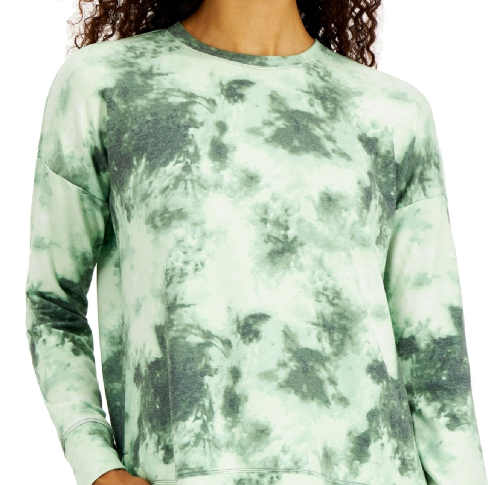ID Ideology Blusa Feminina Tie Dye Verde Tamanho XS