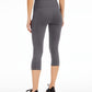 Id Ideology Leggings femininas de compressão com cintura alta e bolso lateral, tamanho grande, roxas