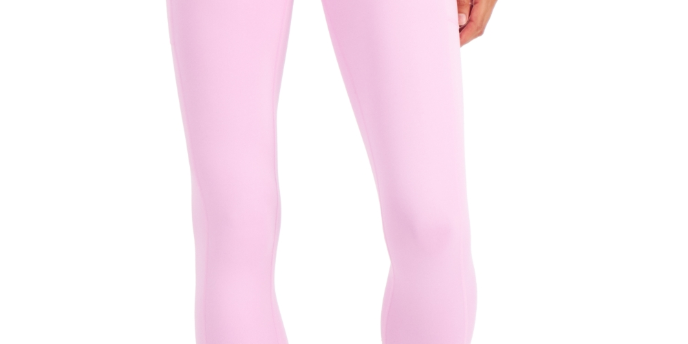 ID Ideology Leggings femininas de compressão com cintura alta e bolso lateral, pretas, tamanho XXL