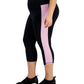 ID Ideology Leggings Cropped Colorblocked Femininas Roxas Tamanho 3X