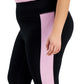 ID Ideology Leggings Cropped Colorblocked Femininas Roxas Tamanho 3X