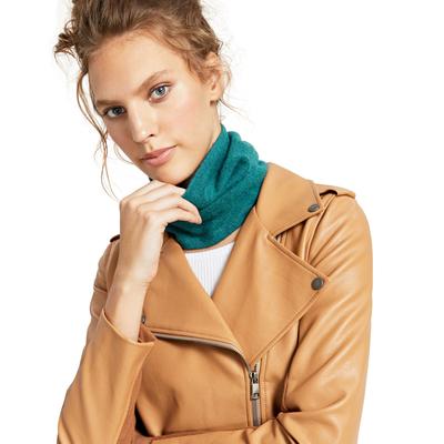 Aquecedor de pescoço feminino de cashmere sólido Charter Club, azul, tamanho único