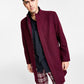 INC International Concepts Kylo Topcoat Masculino Vermelho Tamanho Pequeno