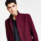 INC International Concepts Kylo Topcoat Masculino Vermelho Tamanho Médio