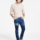Calça Jeans Edgar Slim Fit Masculina Sun + Stone Azul Tamanho 29