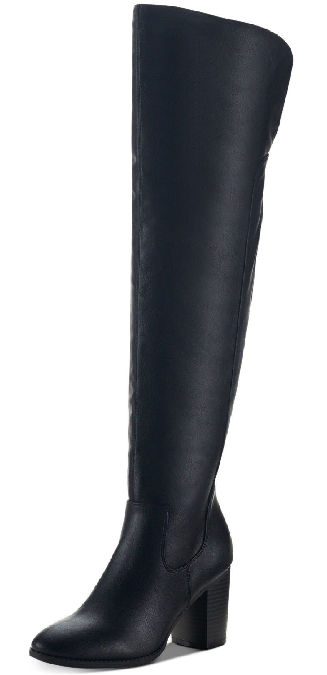 Botas Harloww Over The Knee Femininas Sun + Stone, Pretas, Tamanho 6 M