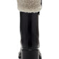 Botas de chuva femininas INC International Concepts Eddiie 2 com pelo sintético e cano médio, pretas, tamanho 9