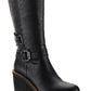 Botas Viviaan Lug Sole Femininas Sun + Stone, Pretas, Tamanho 10 M