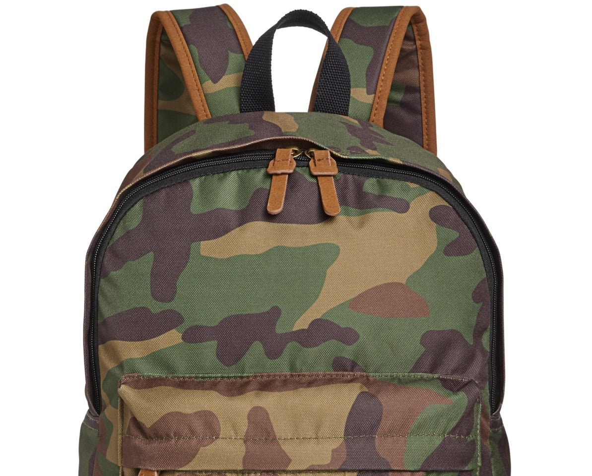 Mochila Riley Camuflada Masculina Sun + Stone Verde Tamanho Regular