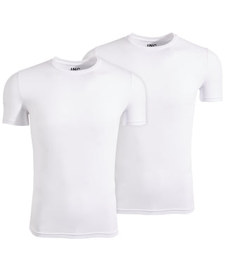 INC International Concepts Camisetas masculinas lisas, pacote com 2, tamanho X-G, brancas