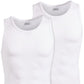 INC International Concepts Camiseta regata masculina sólida, pacote com 2, branca, tamanho extragrande