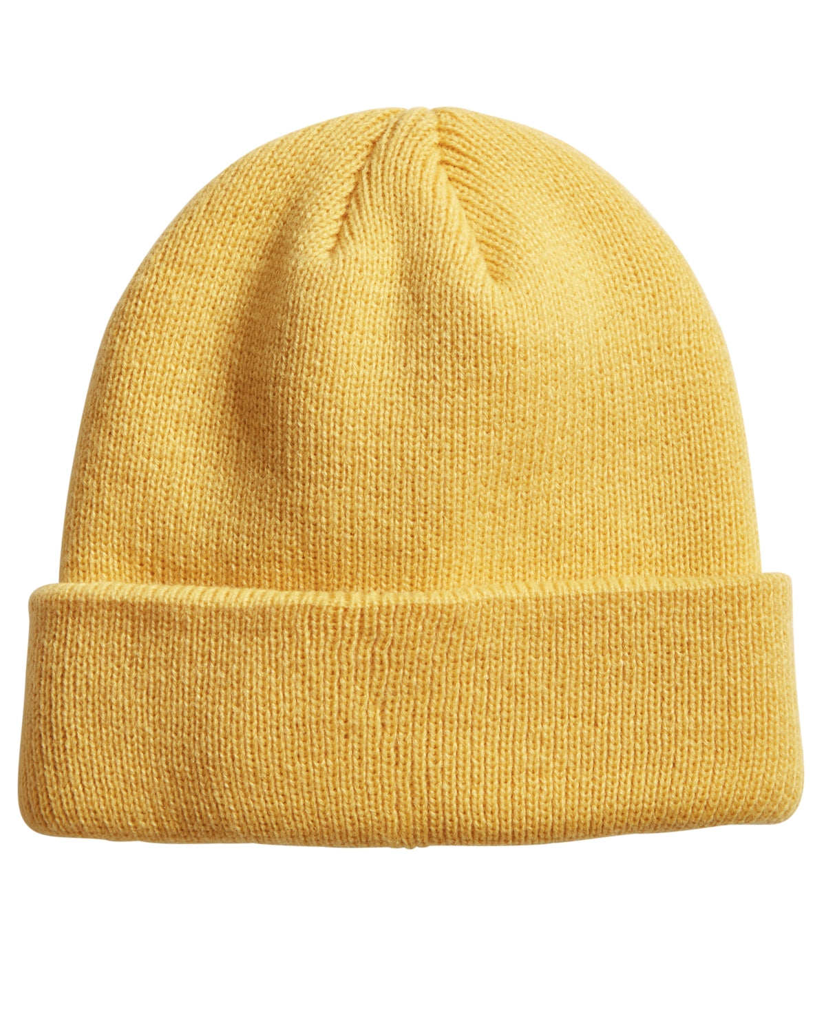 Gorro masculino Club Room Solid amarelo tamanho regular