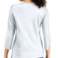 Karen Scott Blusa Feminina Gola V Manga 3/4 Branca Tamanho X-G