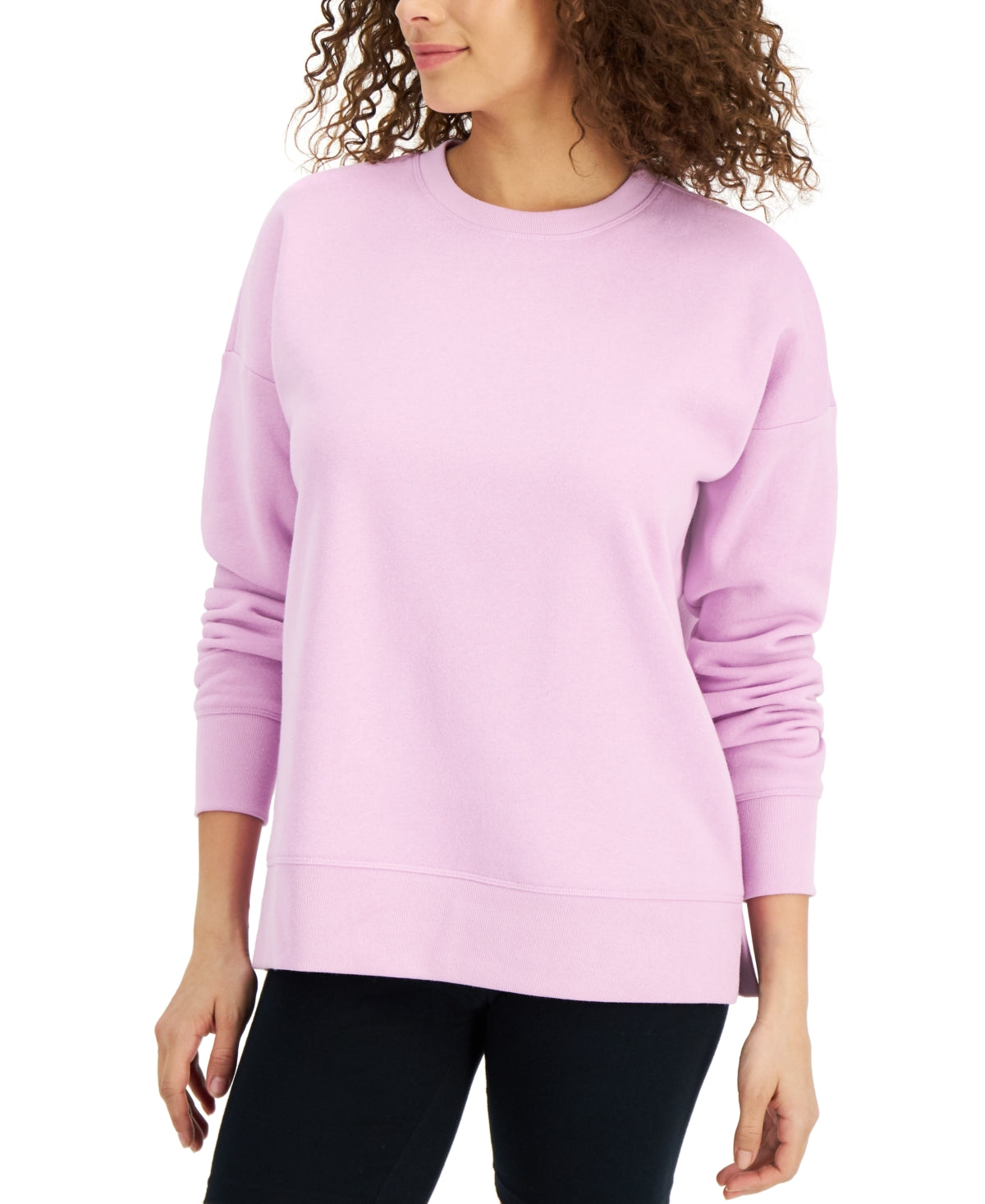 ID Ideology Moletom Feminino de Lã Roxo Tamanho X-G