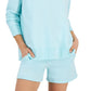 ID Ideology Moletom Feminino Fleece Azul Tamanho Grande