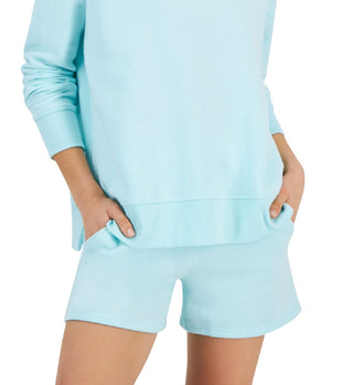 ID Ideology Moletom Feminino Fleece Azul Tamanho Grande