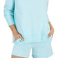 ID Ideology Moletom Feminino Fleece Azul Tamanho X-G
