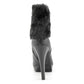Botas femininas de couro para piano INC International Concepts, pretas, tamanho 8,5