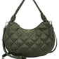 INC International Concepts Olivya Mini Hobo Crossbody para mulheres, verde-oliva