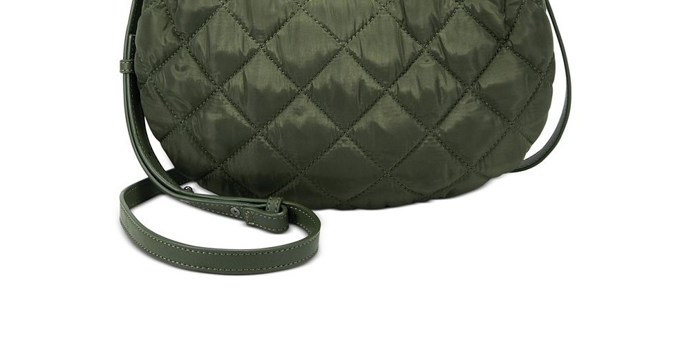 INC International Concepts Olivya Mini Hobo Crossbody para mulheres, verde-oliva