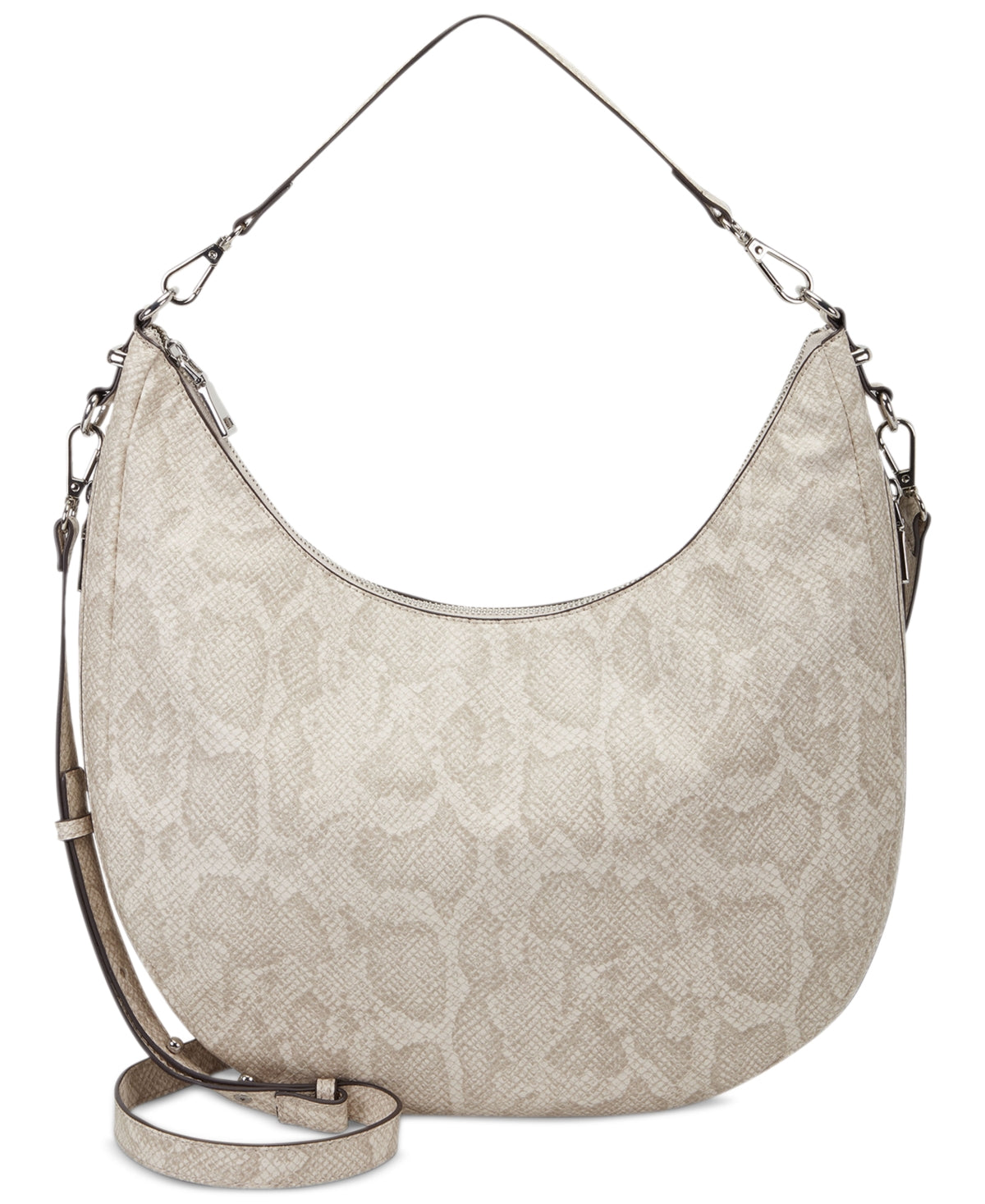 INC International Concepts Kolleene Hobo Feminino Cinza Tamanho Regular