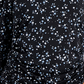 Suéter feminino estampado com ombros descobertos da INC International Concepts, preto, tamanho GG
