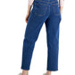 Calça jeans cropped reta bicolor feminina Style &amp; Co, azul, tamanho 18