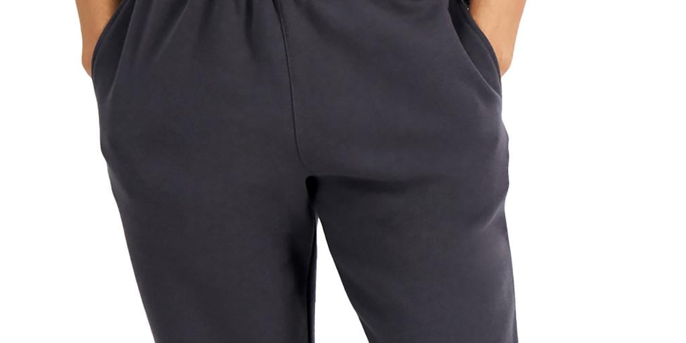 Calça de moletom masculina ID Ideology Fleece preta tamanho pequeno