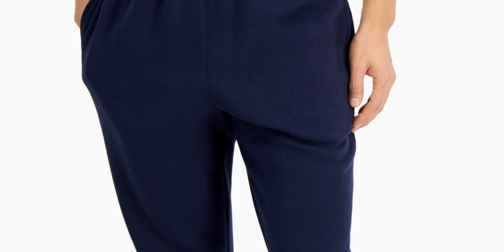 Calça de moletom masculina ID Ideology azul tamanho XXX-G