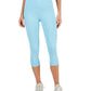ID Ideology Leggings femininas de compressão com cintura alta e bolso lateral, pretas, tamanho médio