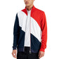 Jaqueta esportiva masculina ID Ideology Regular Fit Colorblocked vermelha tamanho G
