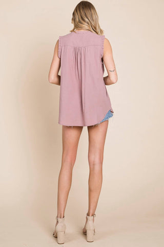 Heyson - Coming To You Button Down Blouse