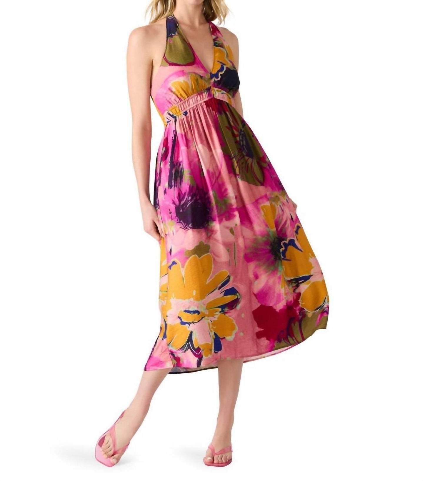 Steve Madden - Piper Halter Midi Dress