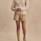 Varley - Meryl Stripe Knit Sweater
