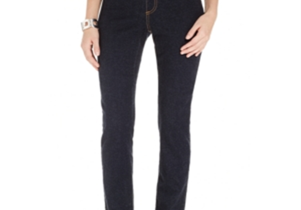 Leggings jeans Karen Kane Dark Rinse Azul Índigo Tamanho 16