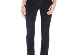 Leggings jeans Karen Kane Dark Rinse Azul Índigo Tamanho 16