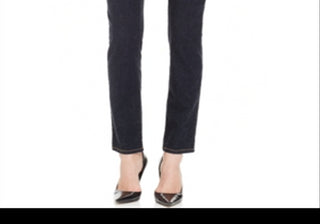 Leggings jeans Karen Kane Dark Rinse Azul Índigo Tamanho 16