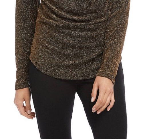 Karen Kane Blusa Feminina Gola Drapeada Amarela Tamanho X-G