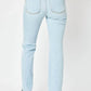 Judy Blue - Mid Rise Slit Hem Bootcut Jeans