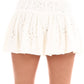 Free People - Roselle Eyelet Mini Skirt