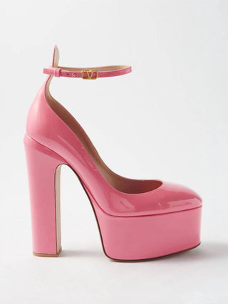 Valentino Garavani - Women's Tan-go Leather Heels