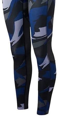 Calças justas femininas New Balance Printed Impact, tamanho X-S
