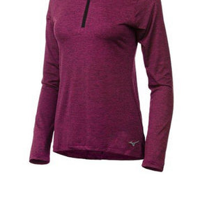 Suéter Mizuno Alpha Half Zip Feminino Vermelho Tamanho XS