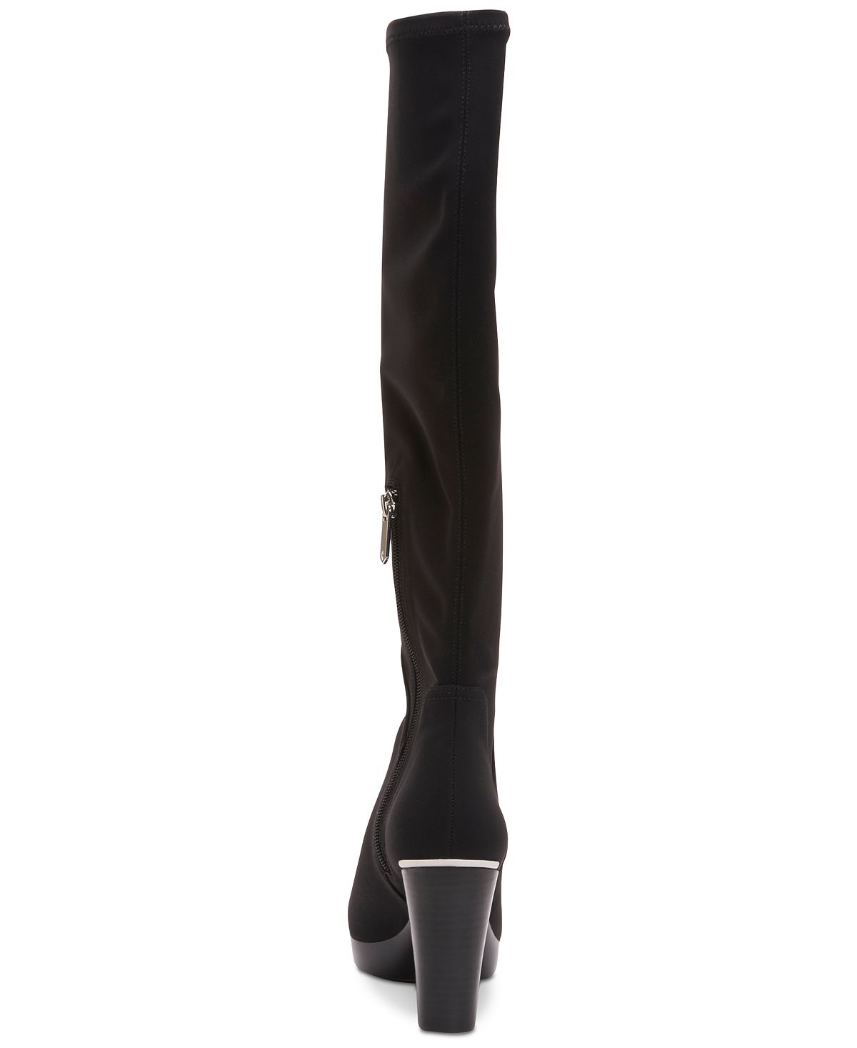 Botas femininas Donald J. Pliner Echoe 2 com salto alto e salto alto, pretas, tamanho 9,5 m