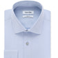 Camisa social masculina Calvin Klein Classic Fit com gola aberta e sem ferro, tamanho 17,5 x 34 x 35