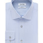 Camisa social masculina Calvin Klein Classic Fit com gola aberta e sem ferro, tamanho 17,5 x 34 x 35