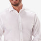 Camisa social Calvin Klein masculina Classic Fit, sem passar, com punho francês, tamanho branco, 16,5 x 32 x 33