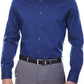 Camisa social masculina Calvin Klein Slim Fit, sem passar roupa, com gola espinha de peixe, tamanho 16,5 x 34-35