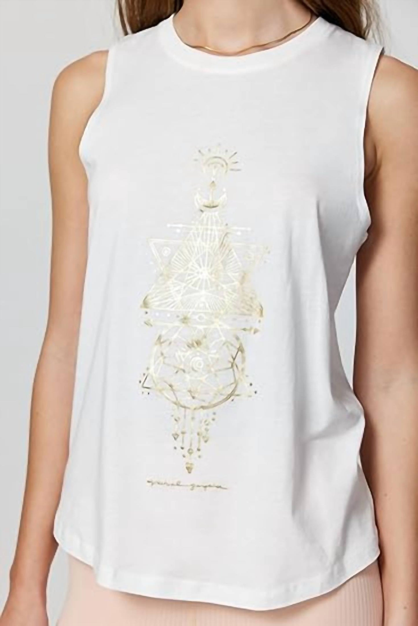 Spiritual Gangster - Sacred Geo Muscle Tank Top