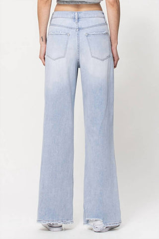 Vervet By Flying Monkey - Calça Jeans Solta Desgastada Vintage dos Anos 90